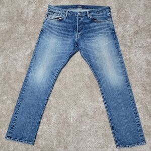 Polo Ralph Lauren Men's Jeans Size 36x30 The Sullivan Slim Straight Blue Denim